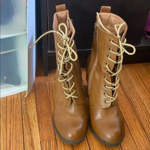 Brown Heel Boots